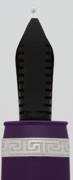 Omas 360 Mezzo Fountain Pen - Purple with Rhodium 
